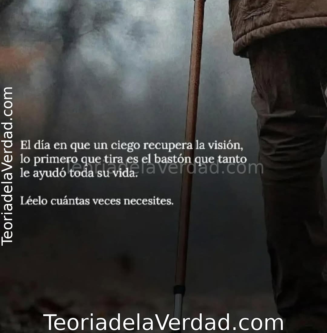 El Bastón Desechado: Por Qué el Progreso Nos Hace Olvidar la Gratitud (Análisis de la Metáfora)
