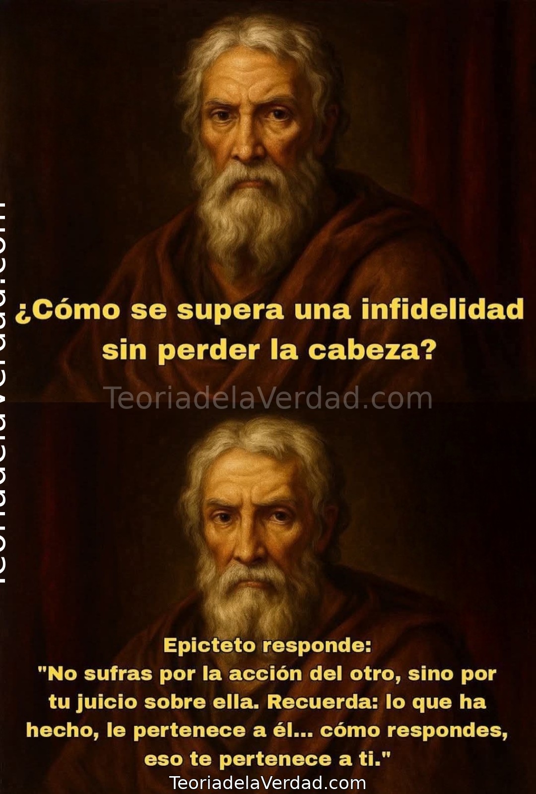 La Respuesta de Epicteto: Cómo Superar una Infidelidad Sin Perder la Cabeza (El Secreto de tu Poder)