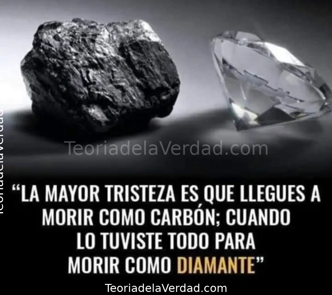 De Carbón a Diamante: La Mayor Tristeza es el Potencial No Realizado