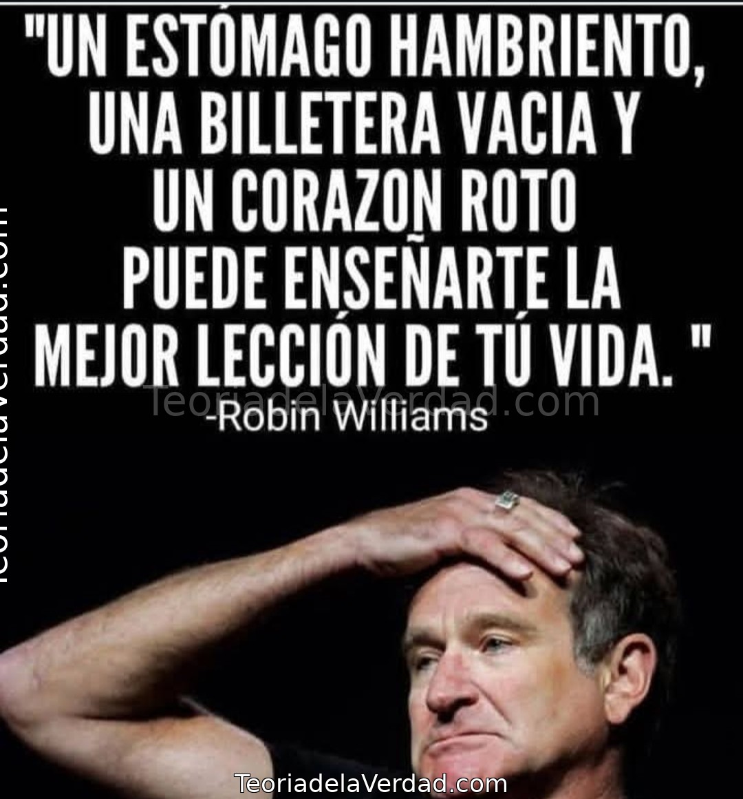 La Mejor Lección de Vida: Por Qué el Hambre, la Pobreza y el Desamor te Hacen Inquebrantable (Según Robin Williams)