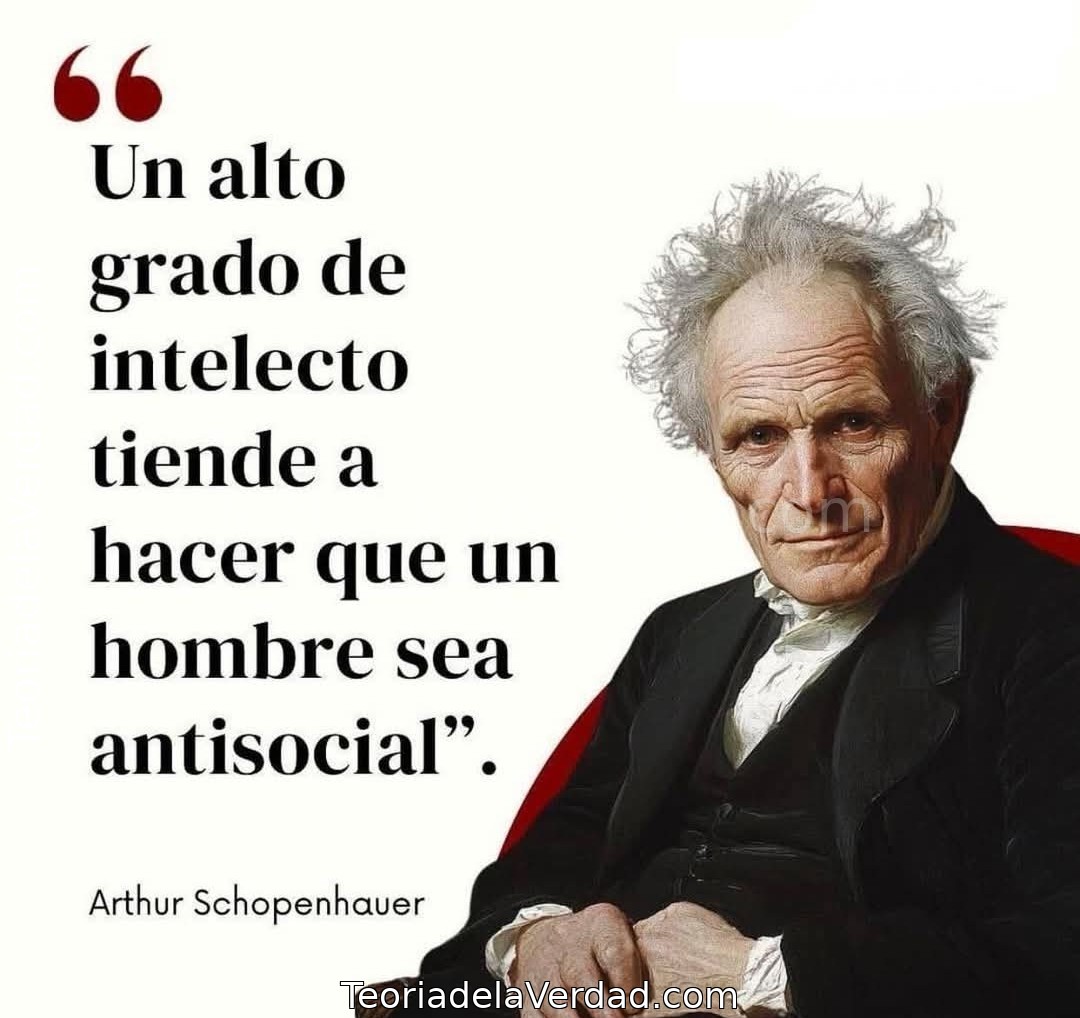 La Tragedia del Intelecto: Por Qué la Mente Brillante Tiende a Ser Antisocial (Schopenhauer)