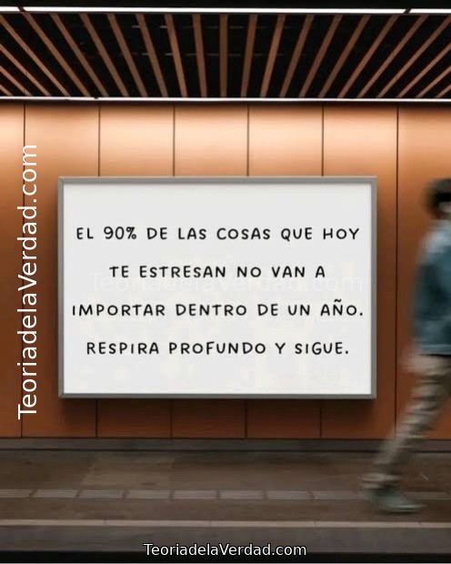 El Antídoto Contra la Urgencia: Por Qué el 90% de tu Estrés Actual No Importará en un Año