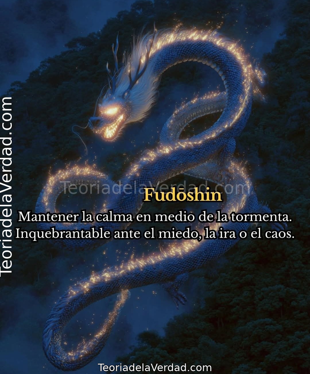 Fudoshin: Mantener la calma en medio de la tormenta. Inquebrantable ante el miedo, la ira o el caos