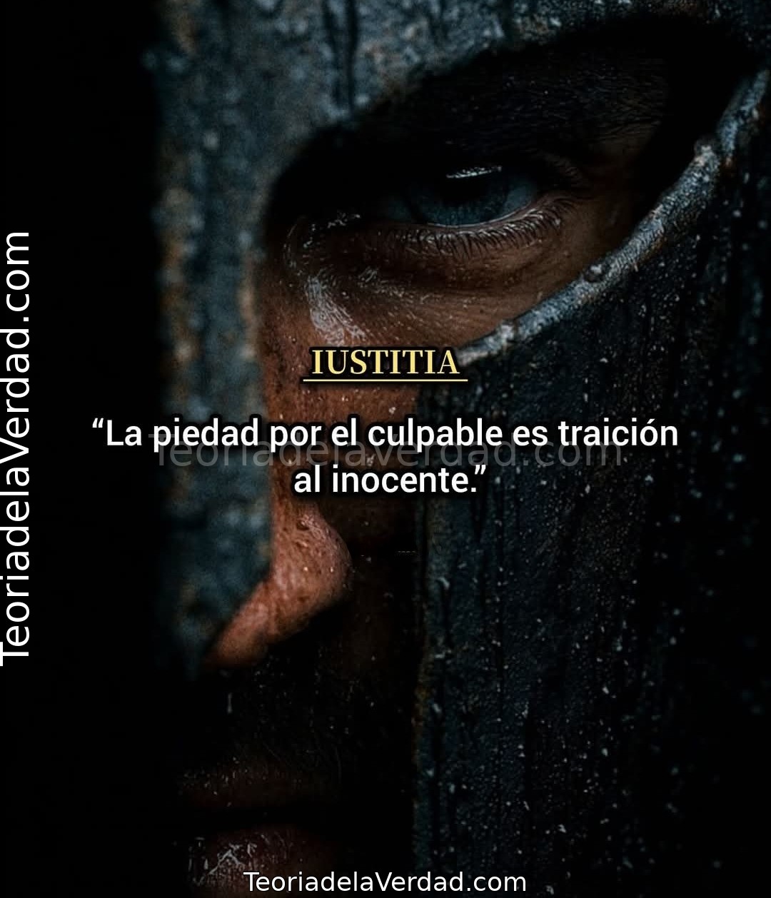 La piedad por el culpable es traición al inocente.