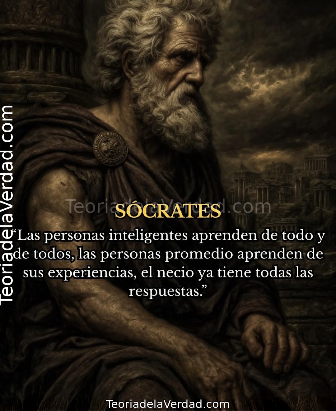Las personas inteligentes aprenden de todo y de todos, las personas promedio aprenden de sus experiencias, el necio ya tiene todas las respuestas.