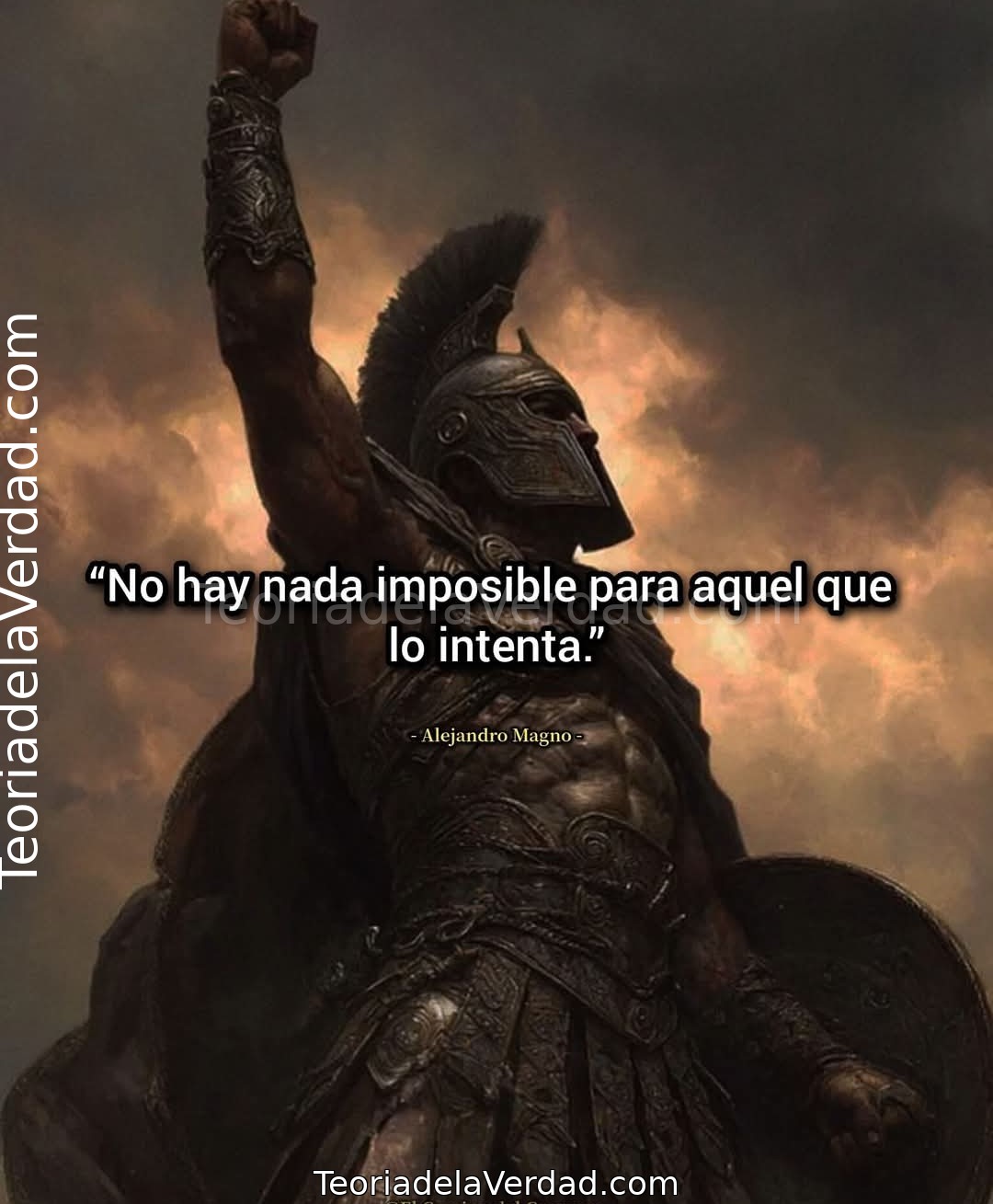No hay nada imposible para aquel que lo intenta.