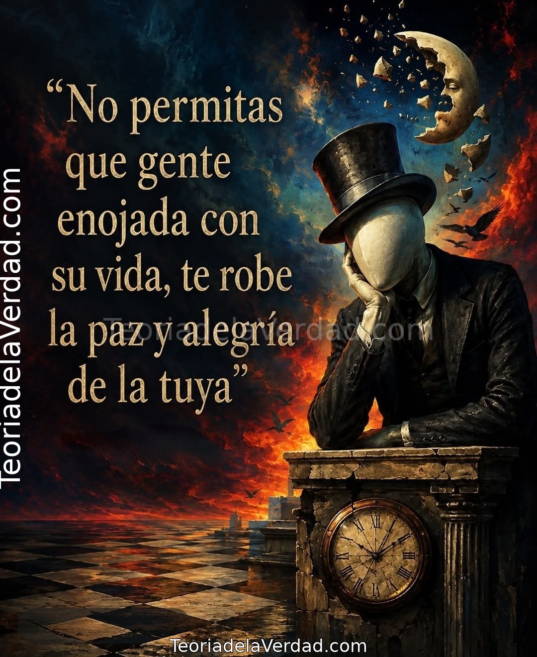No permitas que gente enojada con su vida, te robe la paz y alegría de la tuya