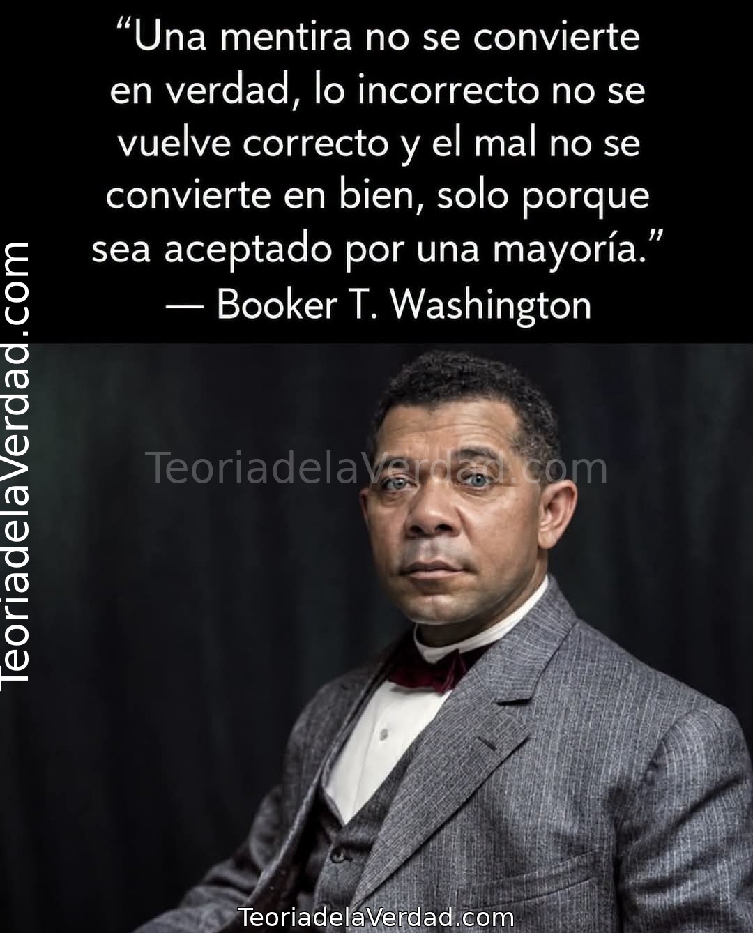 LA VERDAD NO DEPENDE DE CUÁNTOS LA APLAUDAN.