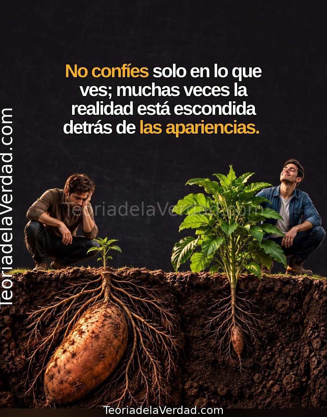 NO TODO LO QUE BRILLA ES REALIDAD