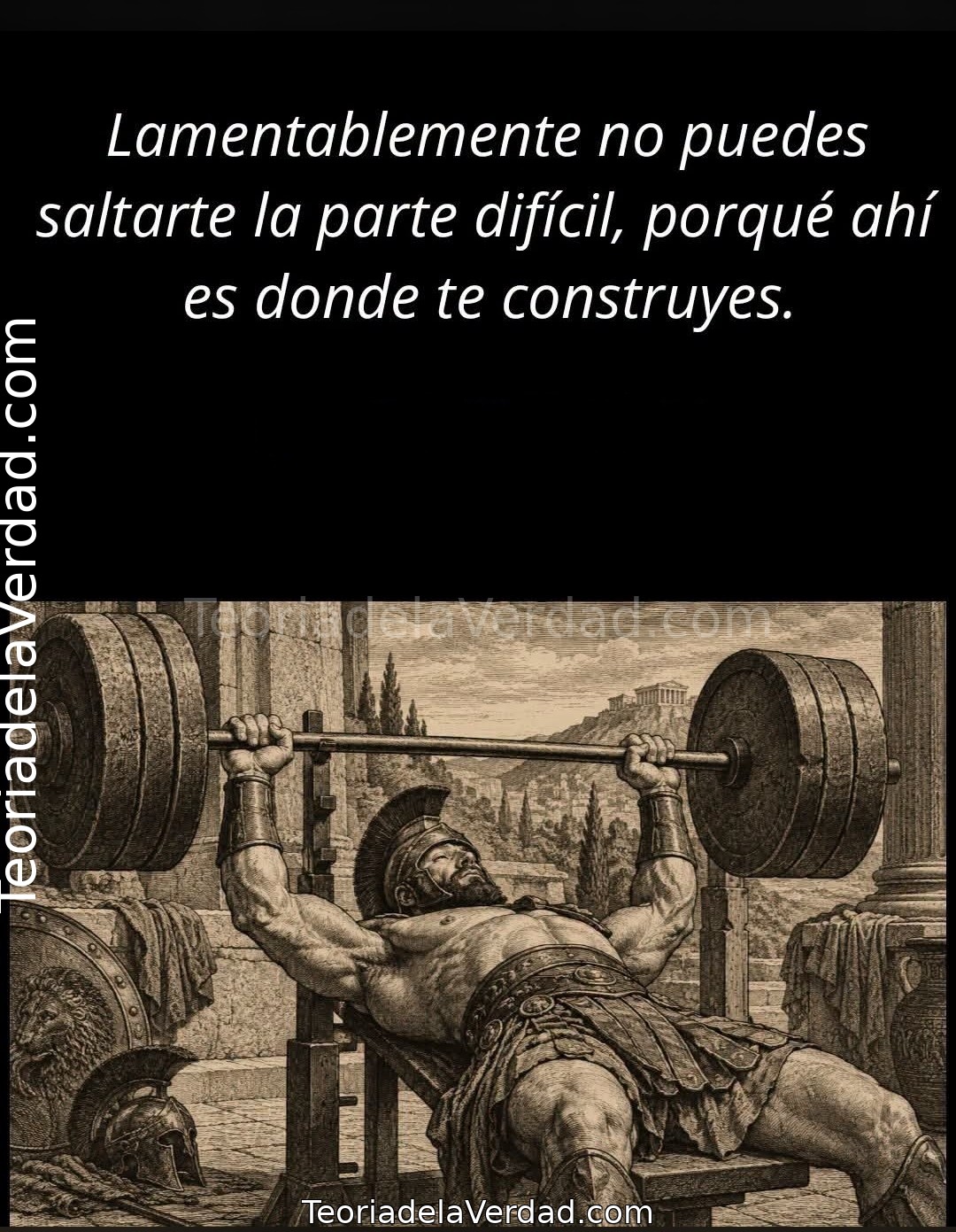 EL CAMINO DIFÍCIL ES EL ÚNICO QUE CONSTRUYE