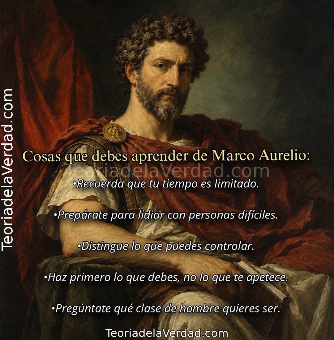 EL MANUAL DEL HOMBRE FIRME: 5 LECCIONES DE MARCO AURELIO