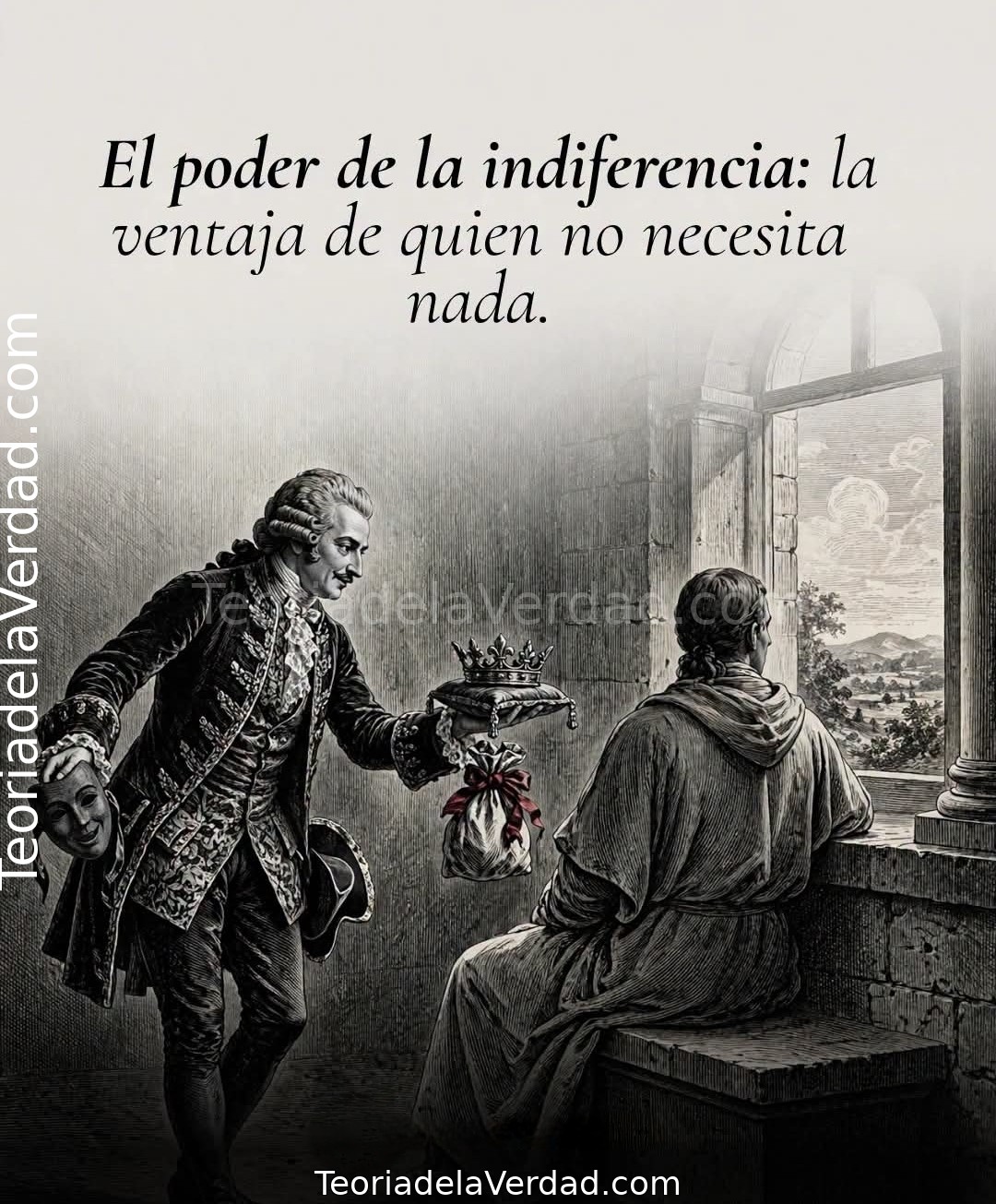 EL PODER DE LA INDIFERENCIA: LA VENTAJA DE QUIEN NO NECESITA NADA 🔥