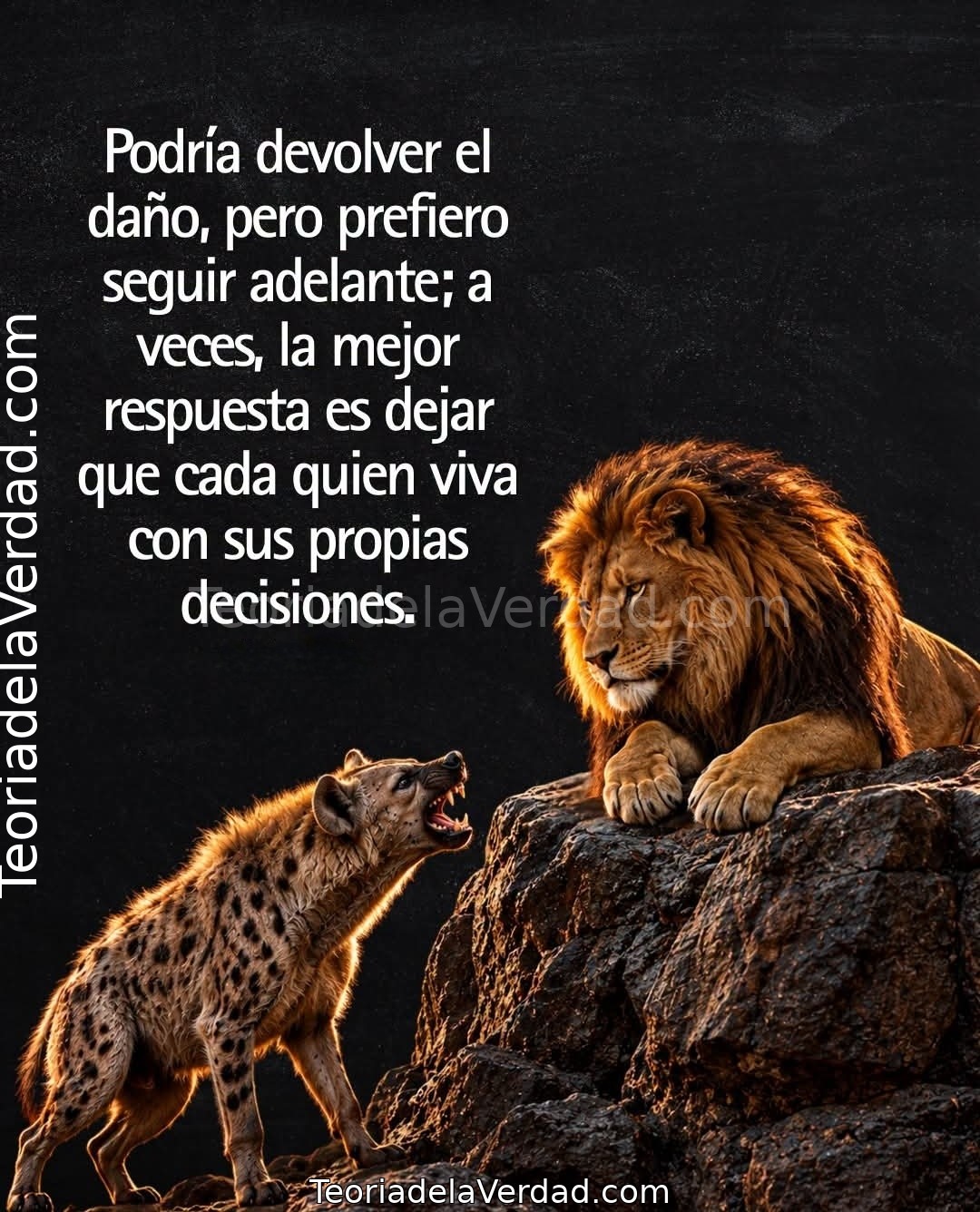 EL PODER DE NO DEVOLVER EL GOLPE. ⚖️