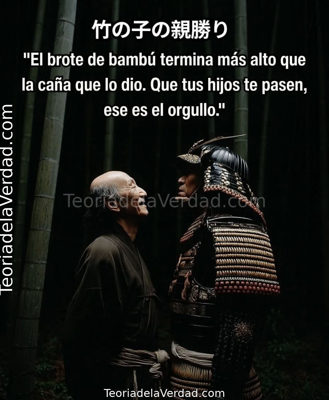 EL VERDADERO ÉXITO NO ES SUPERAR A OTROS, ES HACER QUE TUS HIJOS TE SUPEREN A TI.
