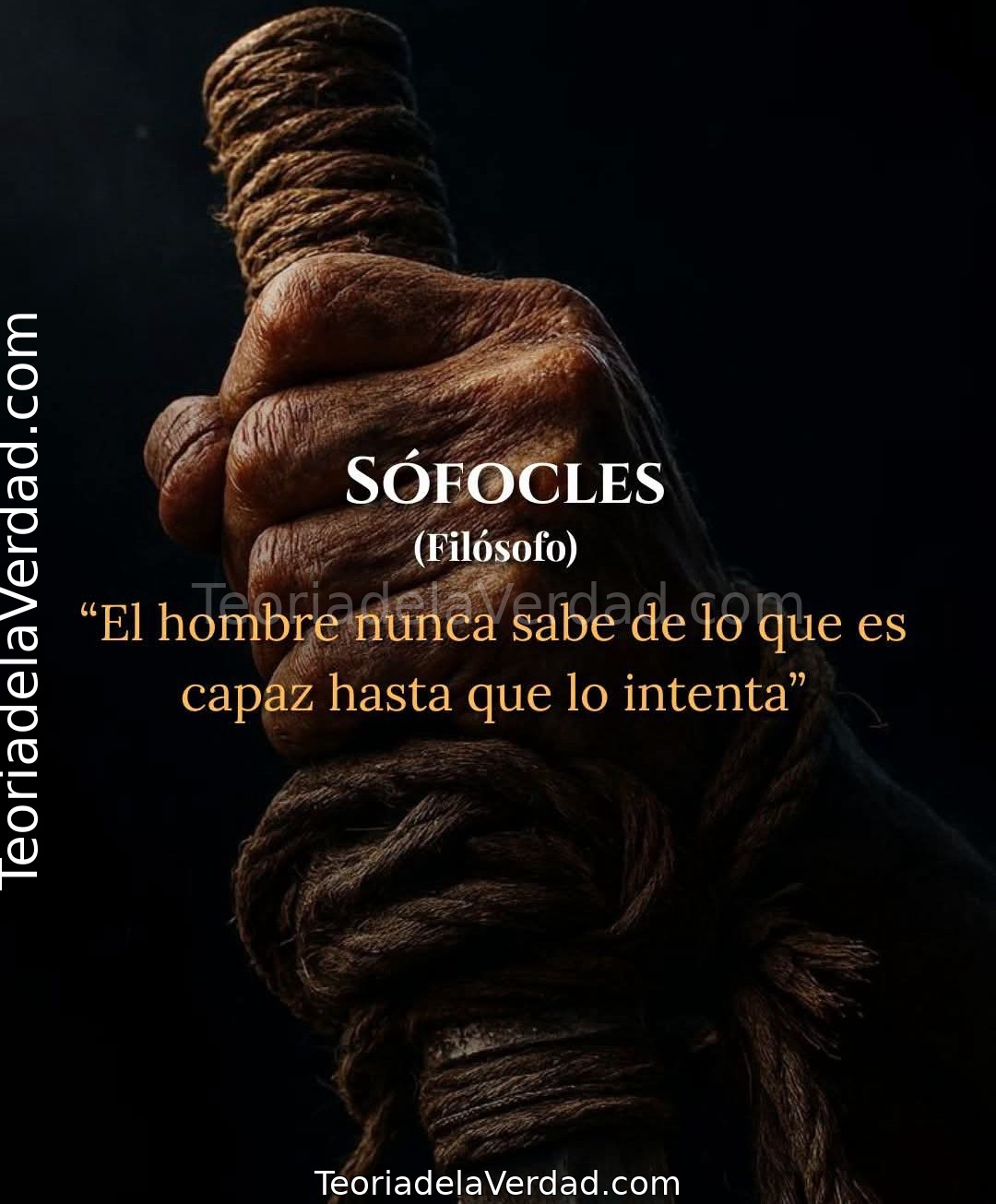 EL VERDADERO LÍMITE DE UN HOMBRE ESTÁ EN LO QUE NO SE ATREVE A INTENTAR. 🛑