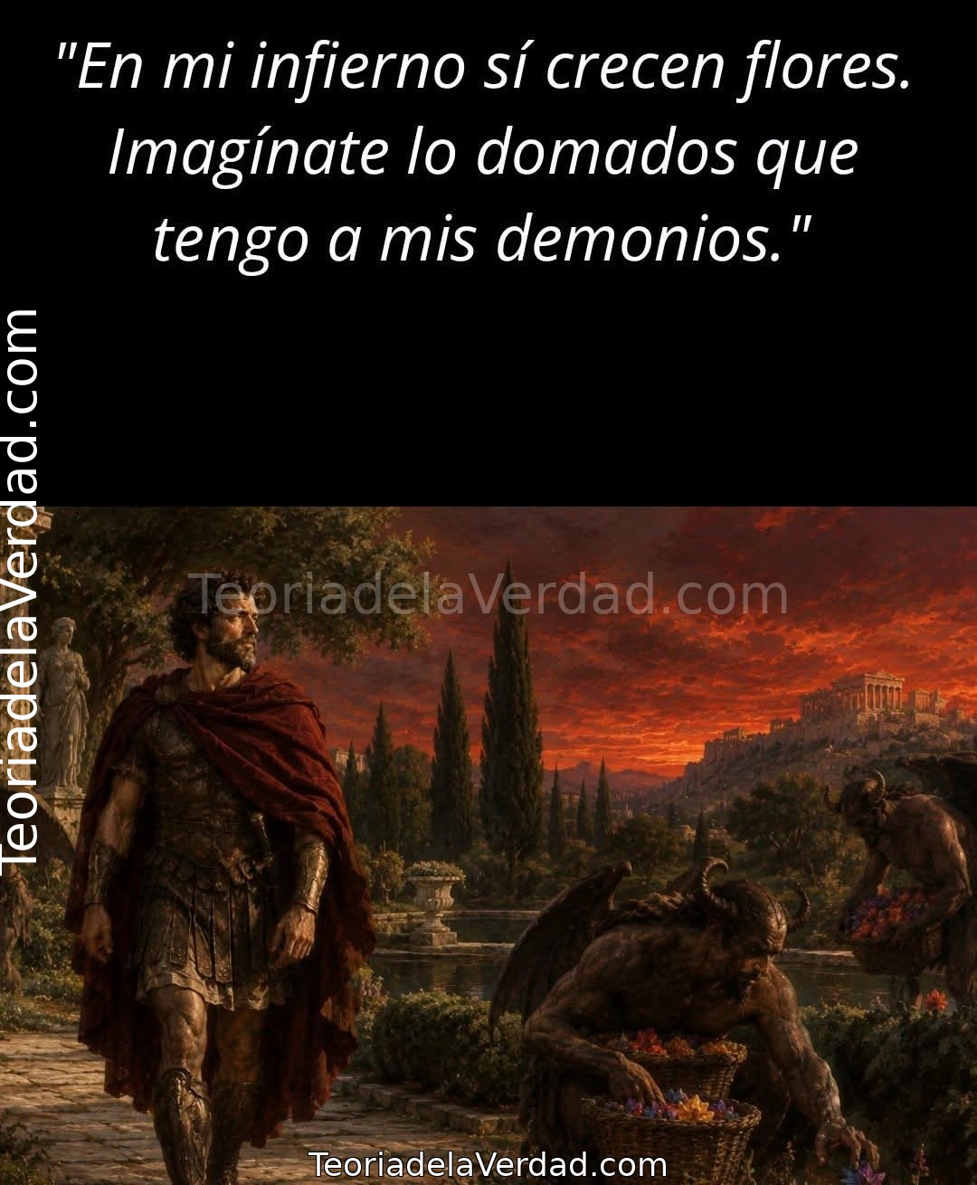 EN MI INFIERNO TAMBIÉN CRECEN FLORES 🏛️