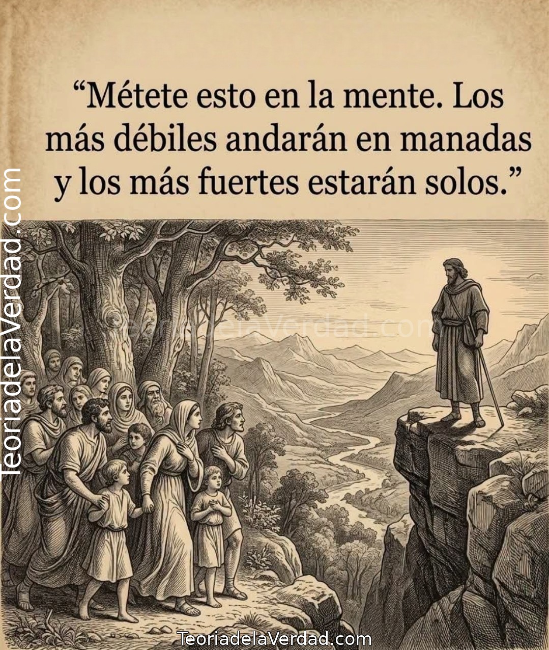 LA FUERZA DE CAMINAR EN SOLITARIO