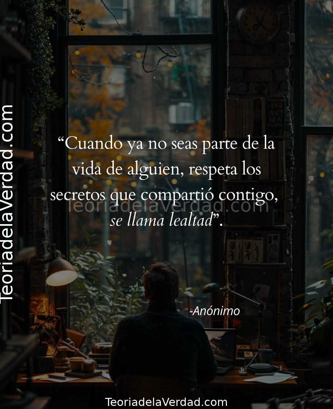 LA LEALTAD VERDADERA NO DEPENDE DE SI ALGUIEN SE QUEDA O SE VA. 🛑