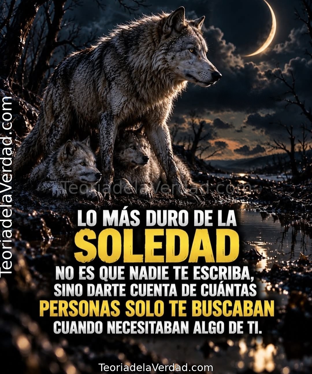 LA LECCIÓN MÁS DOLOROSA DE LA SOLEDAD