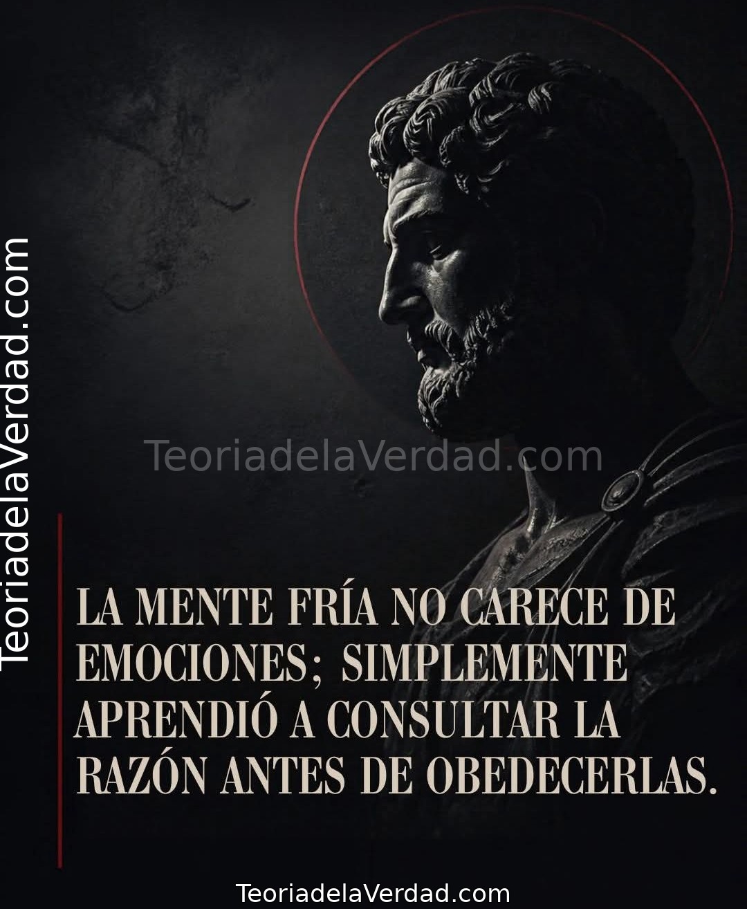 LA MENTE FRÍA NO CARECE DE EMOCIONES 🧊