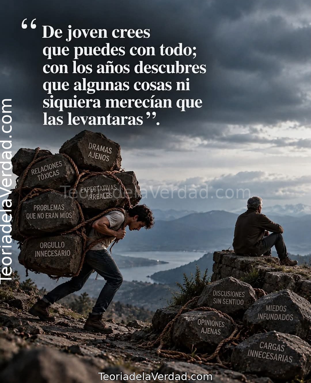 NO TODO LO QUE PUEDES CARGAR MERECE SER LLEVADO 🛡️⏳