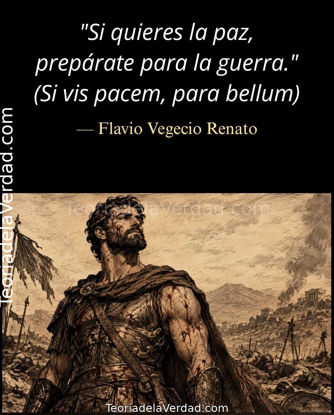 SI QUIERES LA PAZ, PREPÁRATE PARA LA GUERRA