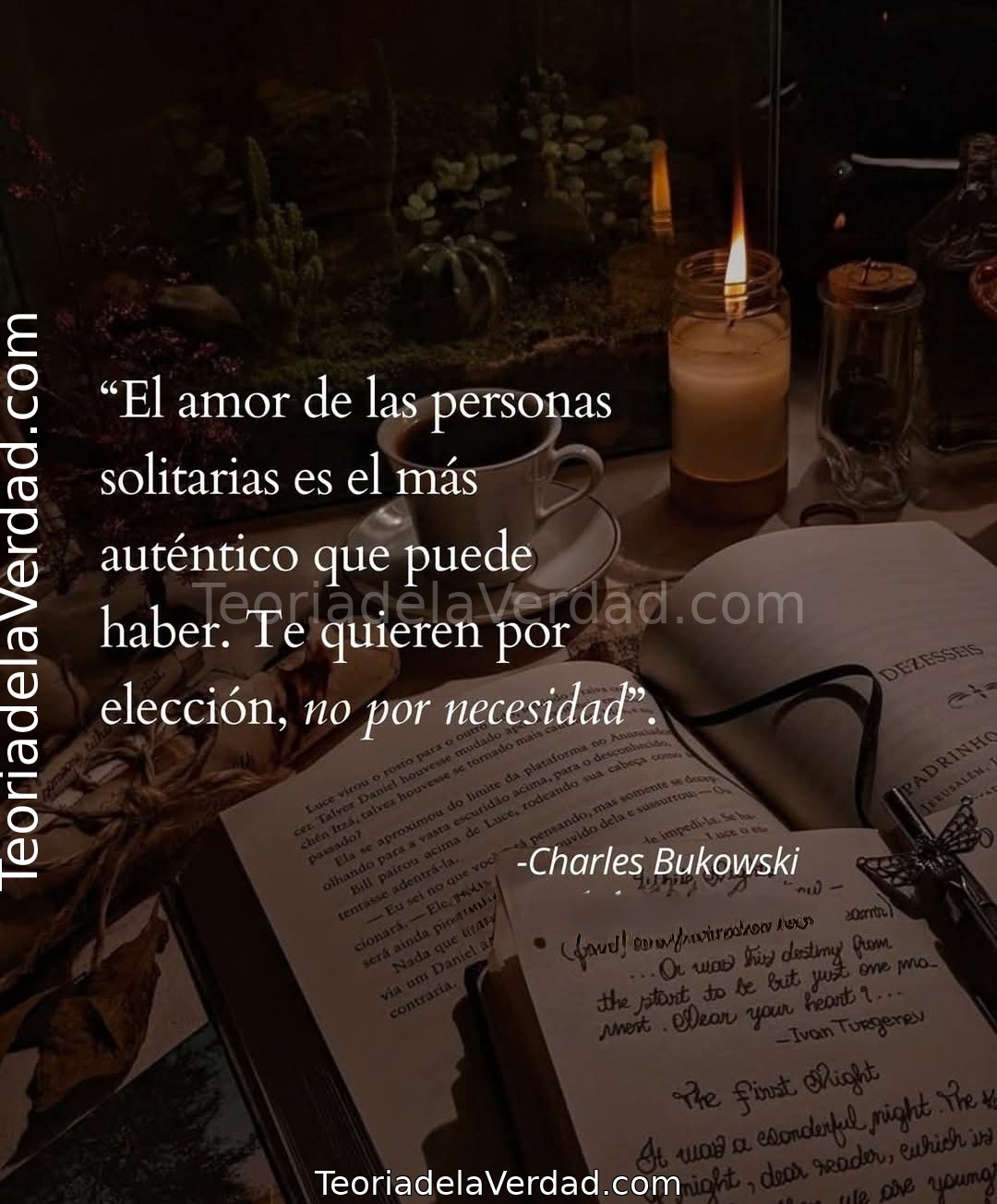 TE QUIEREN POR QUIÉN ERES, NO PARA LLENAR UN VACÍO 🕯️